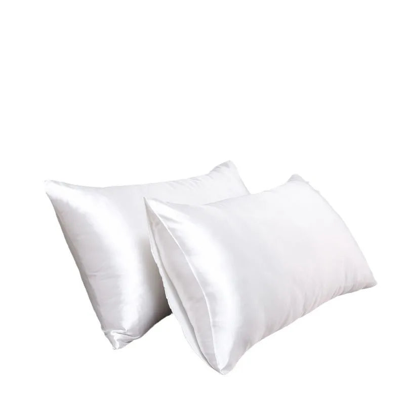 Silk Pillowcase Set of 2, Soft Breathable Mulberry Silk Pillow Cover for Hair and Skin, Luxury Zippered Pillow Case for