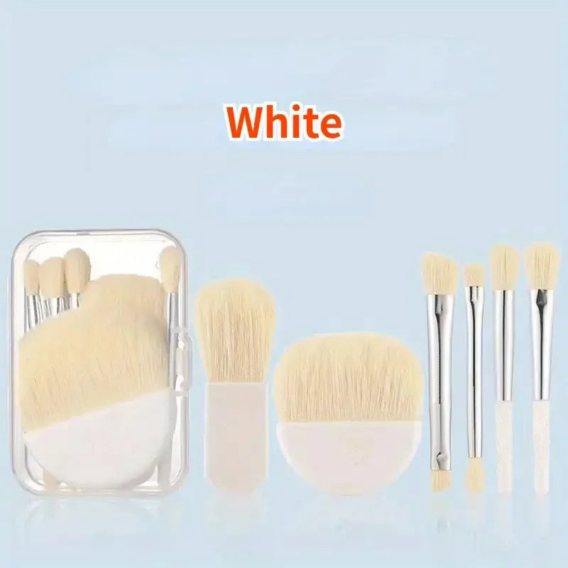6-Piece Mini Makeup Brush Set with Box