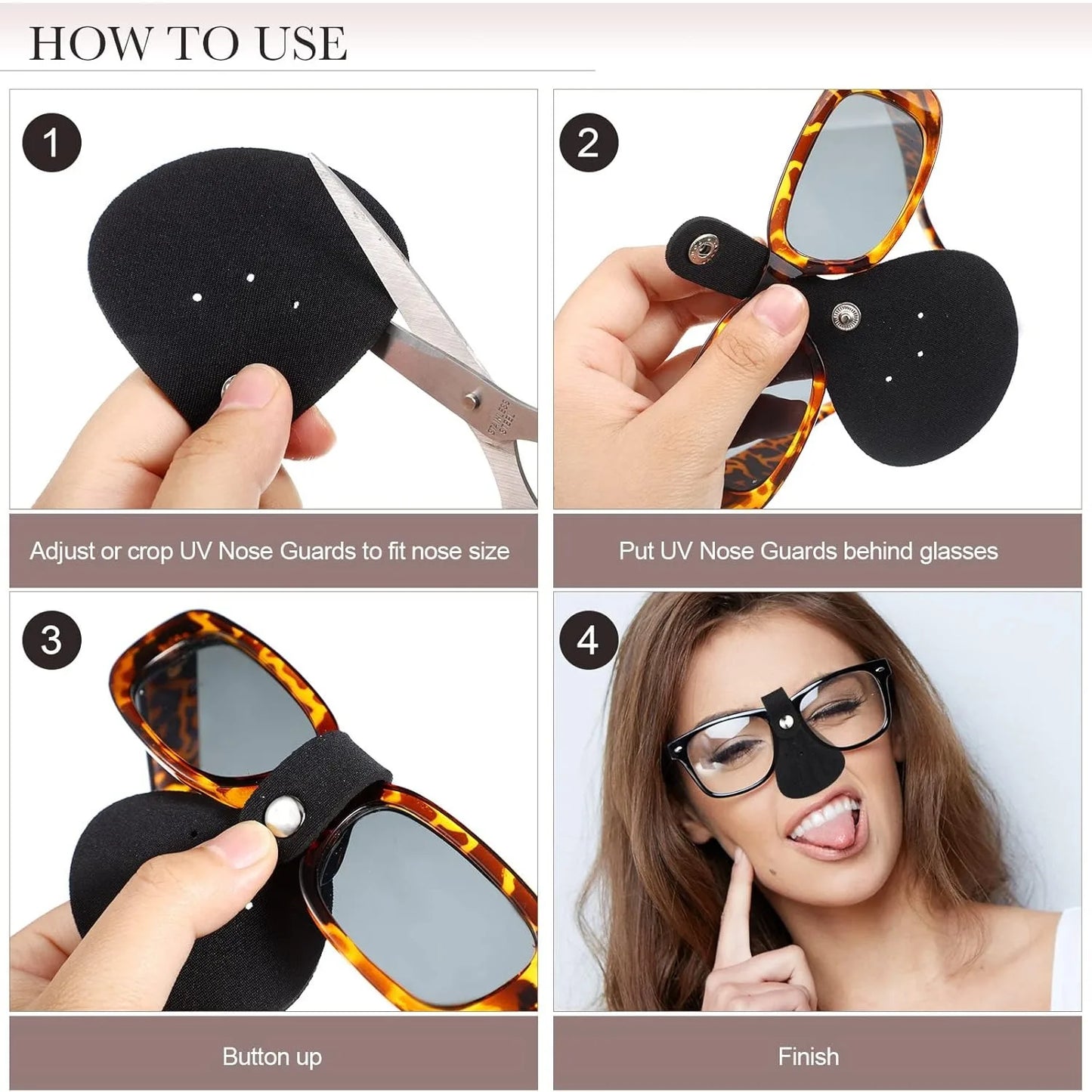Nose Sunscreen UV Cut Eye Patch Nose Protector Sunscreen Mask Soothing Sunscreen Face Protector Anti Sun For Skin Care Outdoor