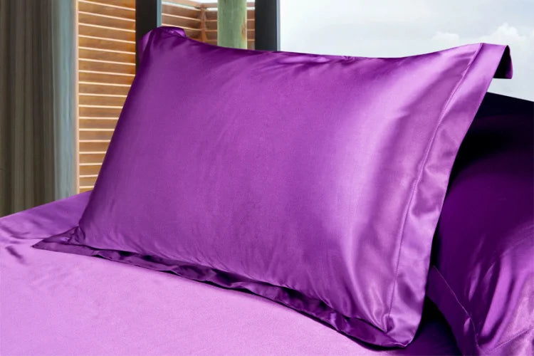 Silk Satin Pillowcase — Set of 2