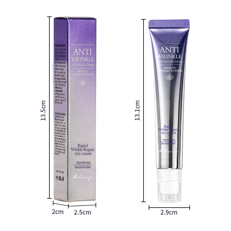 Massage moisturizing eye cream, moisturizing and locking in water, firming eye skin, suitable for all skin types, daily eye care