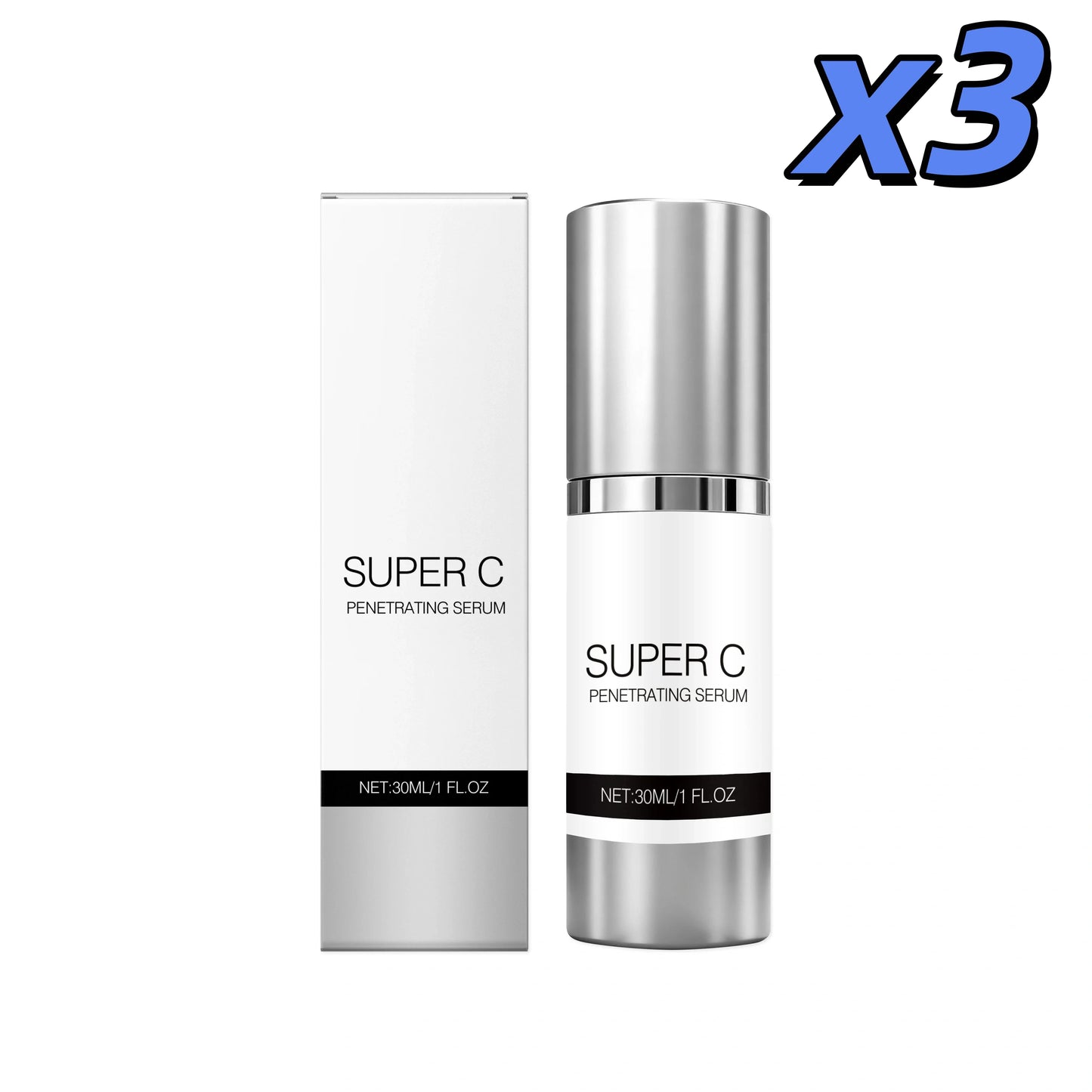 Vitamin C Facial Essence Glowing Skin Fade Fine Lines Spots Pore Shrinking Brightening Lightining Hydrating Firming Face Serum