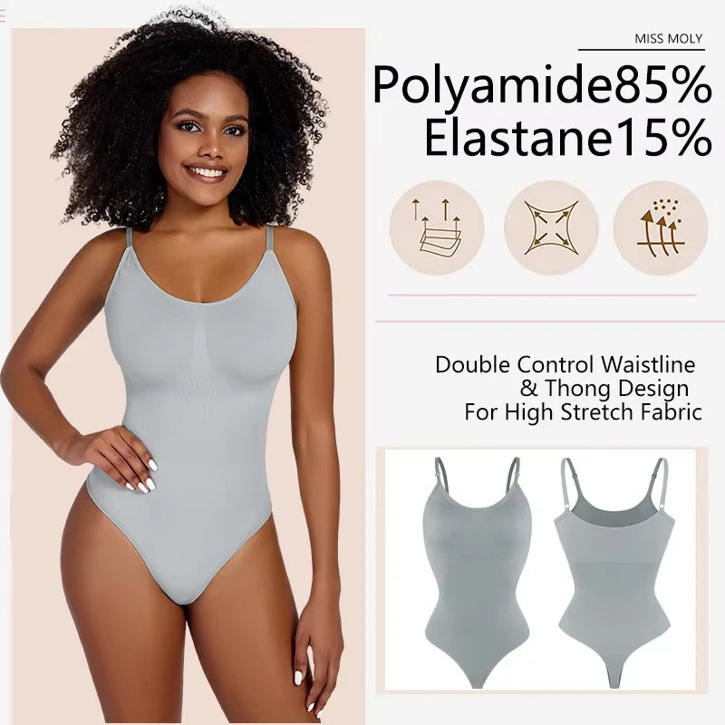 Smoothing Shapewear Bodysuit for Women Breast Slimming Underwear