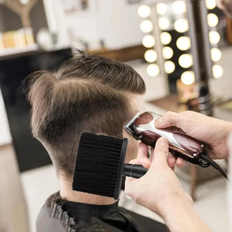 3pcs/set Haircut Kit Beard Shaving Brush Neck Duster with Mist Water Spray Bottle Portable Beard Hair Styling Accessories Salon