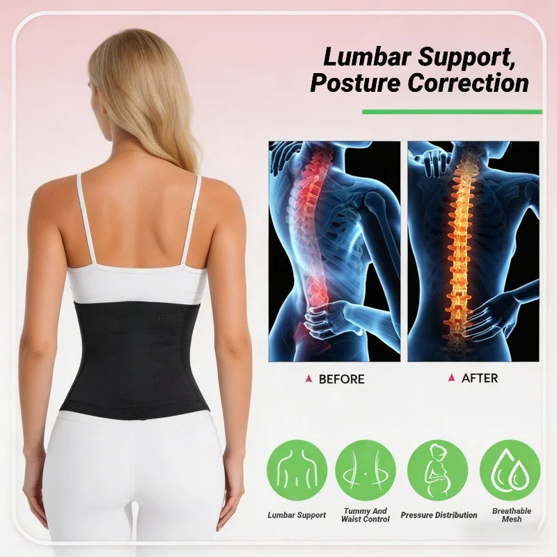 Shapewear Women Corset Waist Trainer Body Shaper Double Tummy Control