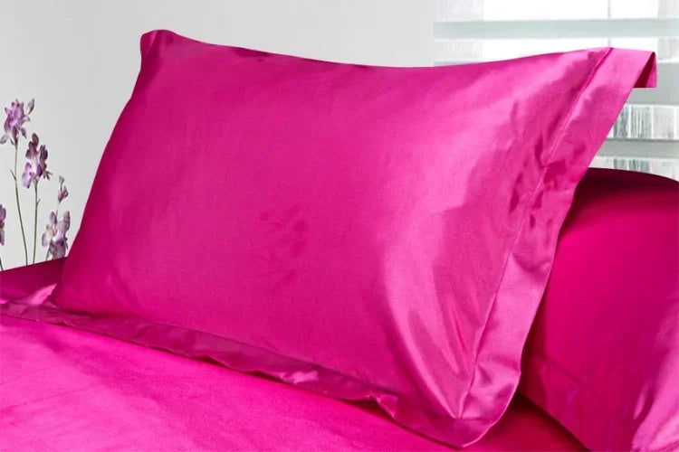 Silk Satin Pillowcase — Set of 2