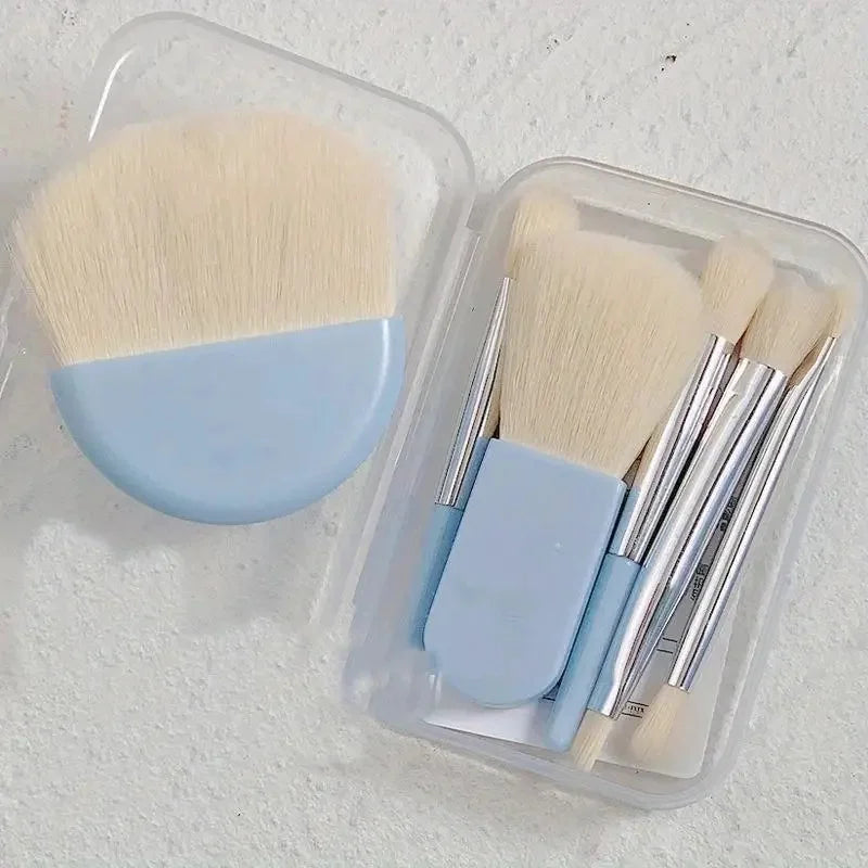 6-Piece Mini Makeup Brush Set with Box