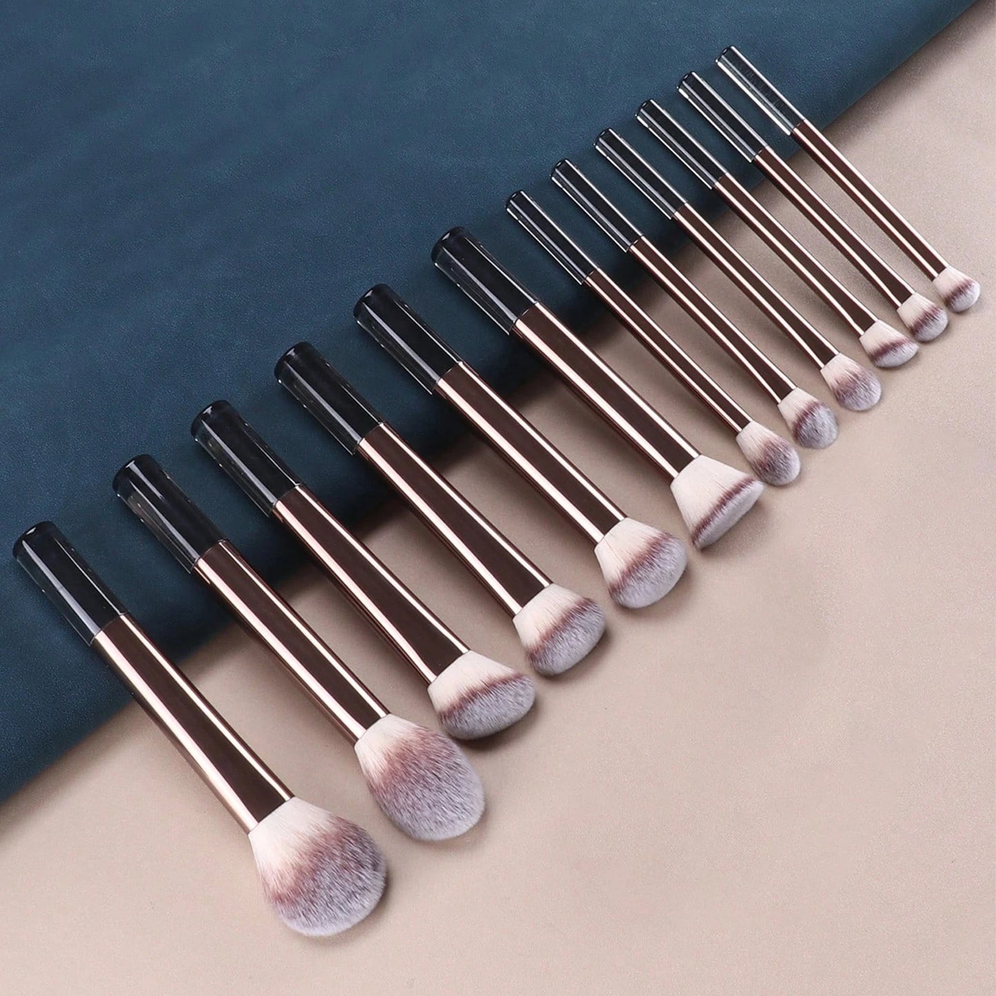 12-Piece Professional Makeup Brush Set
