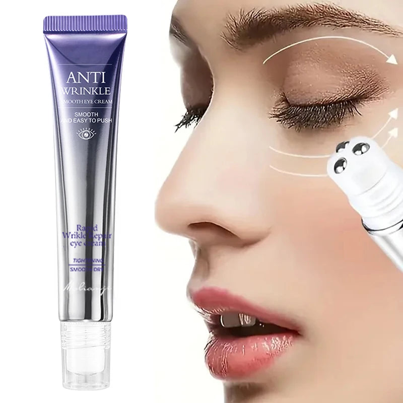 Massage moisturizing eye cream, moisturizing and locking in water, firming eye skin, suitable for all skin types, daily eye care