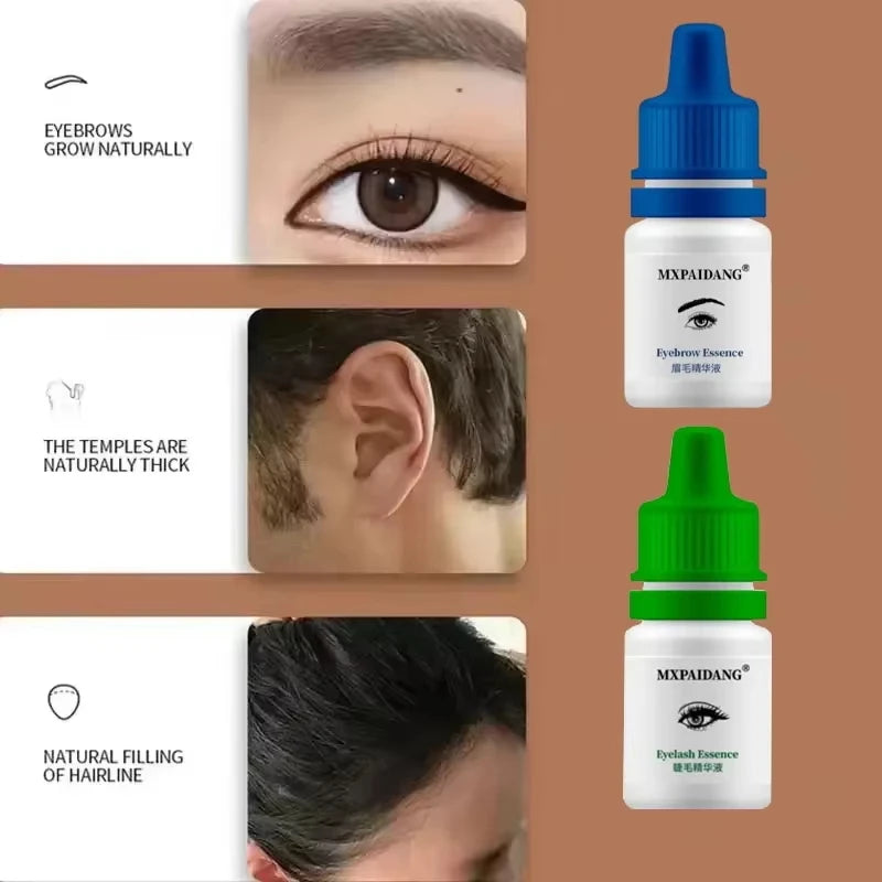 Eyebrow Growth Serum Eyelash Hair Growth Anti Hairs Loss Product Prevent Baldness Fuller Thicker Lengthening Eyebrow Makeup
