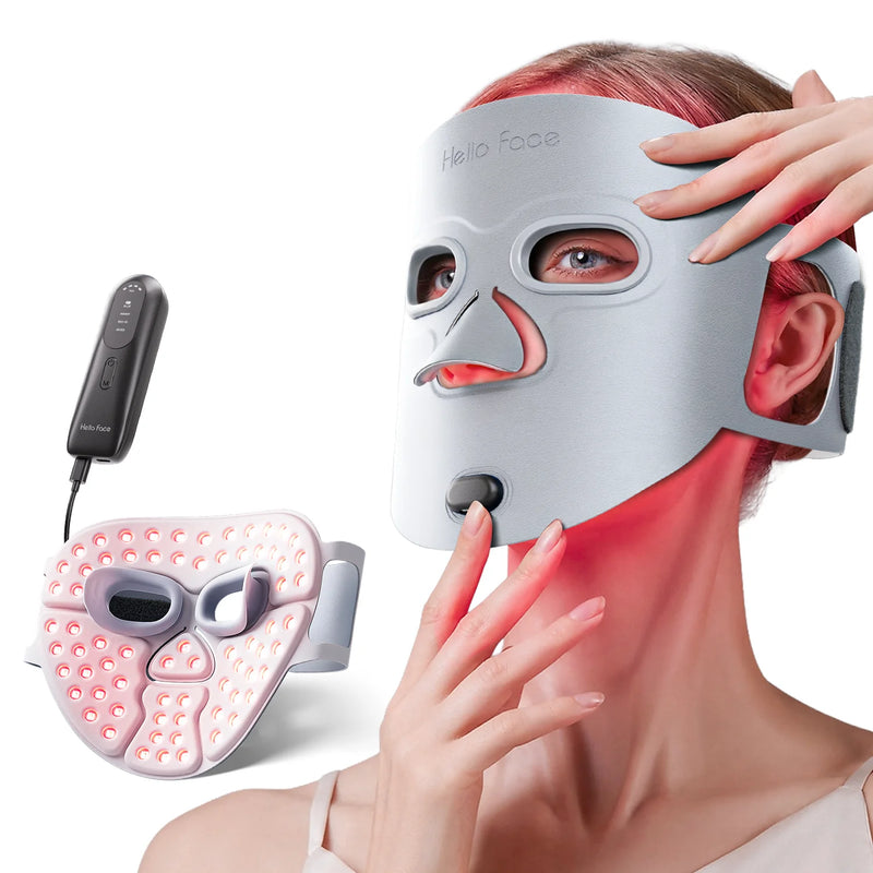 Wireless Red & Infrared Light Face Mask