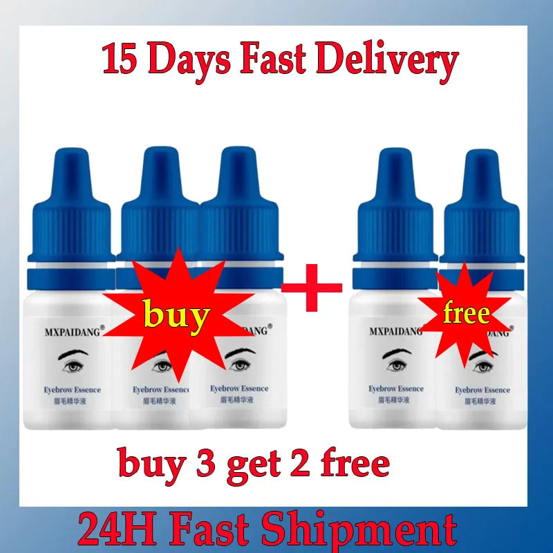 Eyebrow Growth Serum Eyelash Hair Growth Anti Hairs Loss Product Prevent Baldness Fuller Thicker Lengthening Eyebrow Makeup