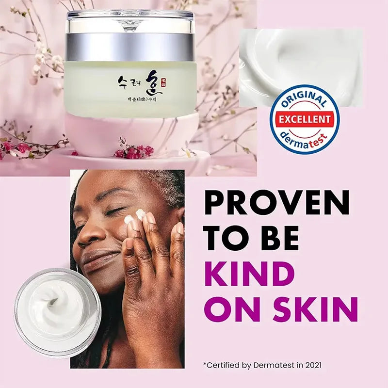 Korean Collagen Face Cream Firm Wrinkle Reduces Fine Lines Lifts Firms Deeply Age Moisturizing Hydrating Whiten Skin Cream 50g