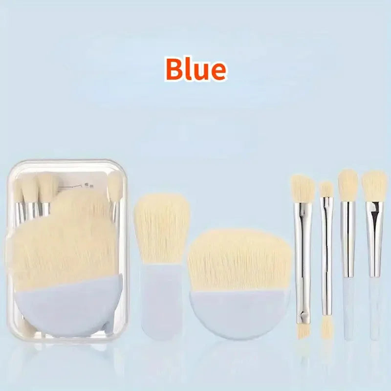 6-Piece Mini Makeup Brush Set with Box
