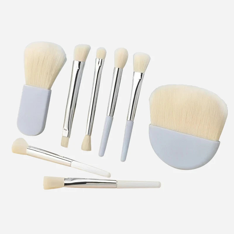 6-Piece Mini Makeup Brush Set with Box