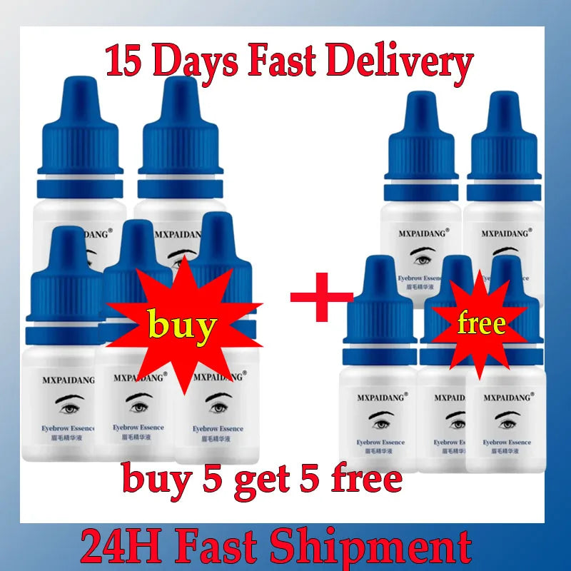 Eyebrow Growth Serum Eyelash Hair Growth Anti Hairs Loss Product Prevent Baldness Fuller Thicker Lengthening Eyebrow Makeup
