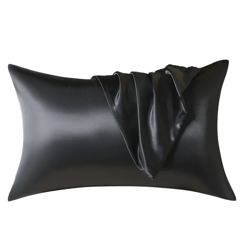 100% Natural Mulberry Silk Pillowcase Hair/Skin Protection,Anti-Frizz & Wrinkle-Resistant Hypoallergenic