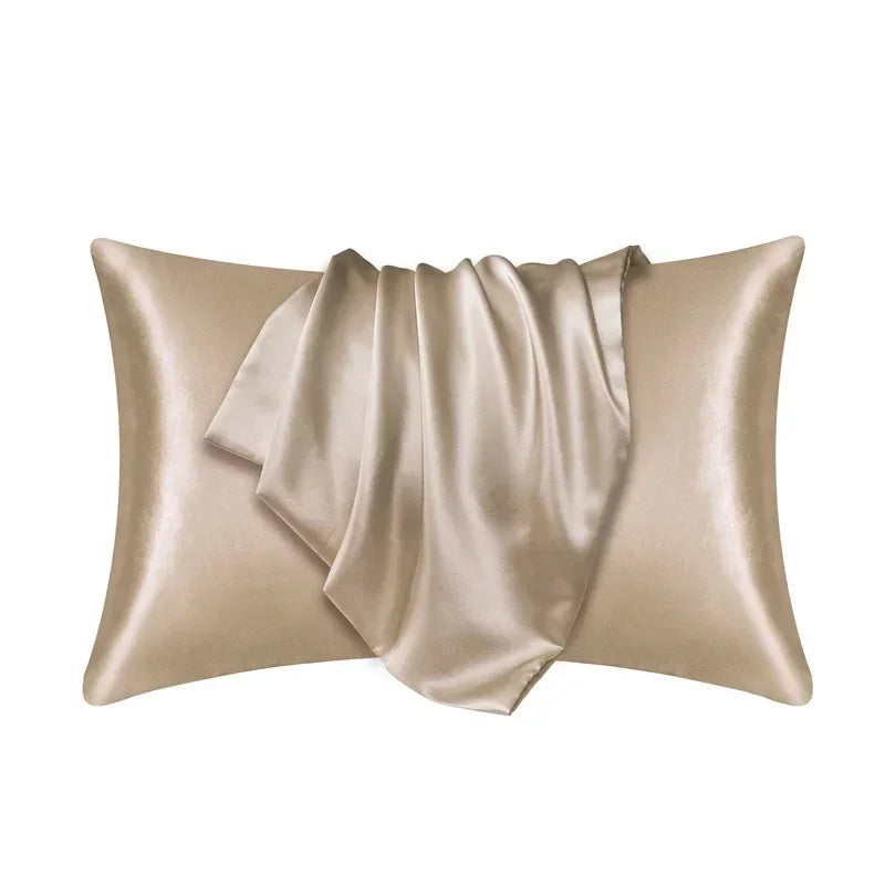 100% Natural Mulberry Silk Pillowcase Hair/Skin Protection,Anti-Frizz & Wrinkle-Resistant Hypoallergenic