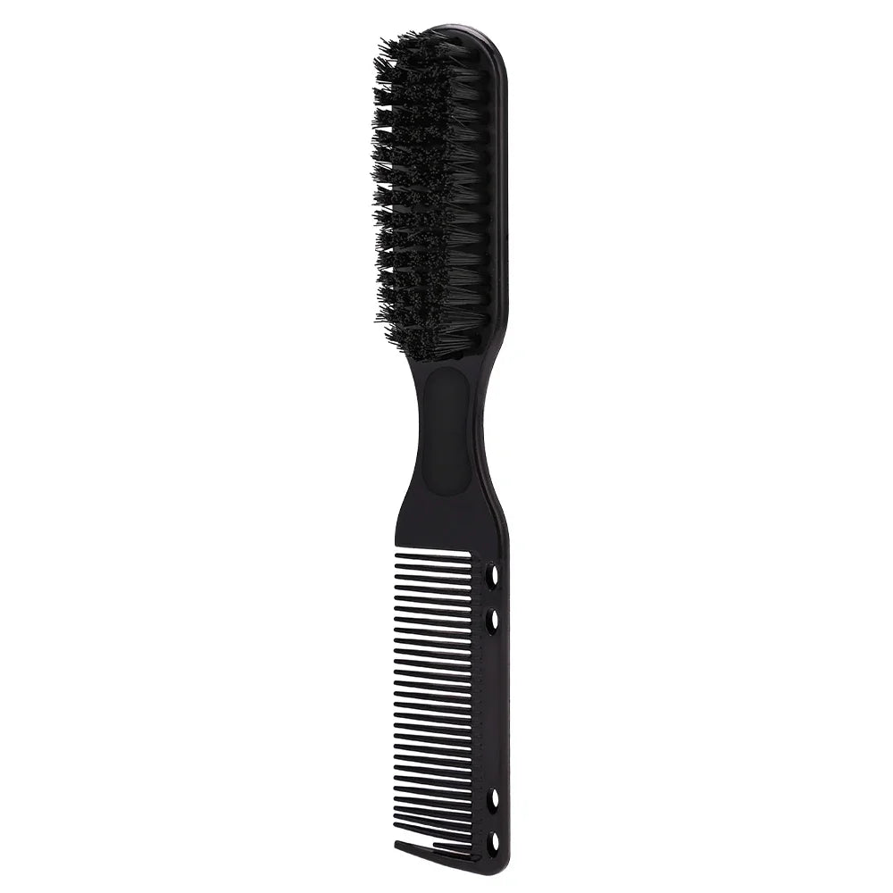 8 color Barber Beard Comb Two-sided Men's Shaving Brush Beard Brushes Salon Hairdressing Hair Styling Tool