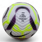 Professional Match Soccer Ball – White, Lime & Purple